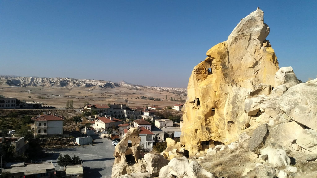 Çavuşin Castle Cappadocia