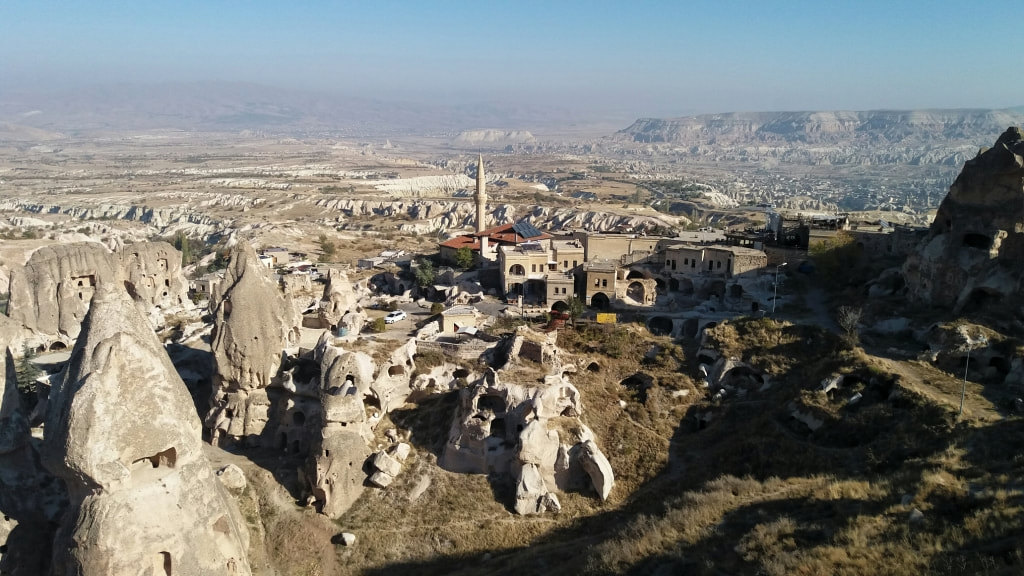 Uçhisar Castle Cappadocia