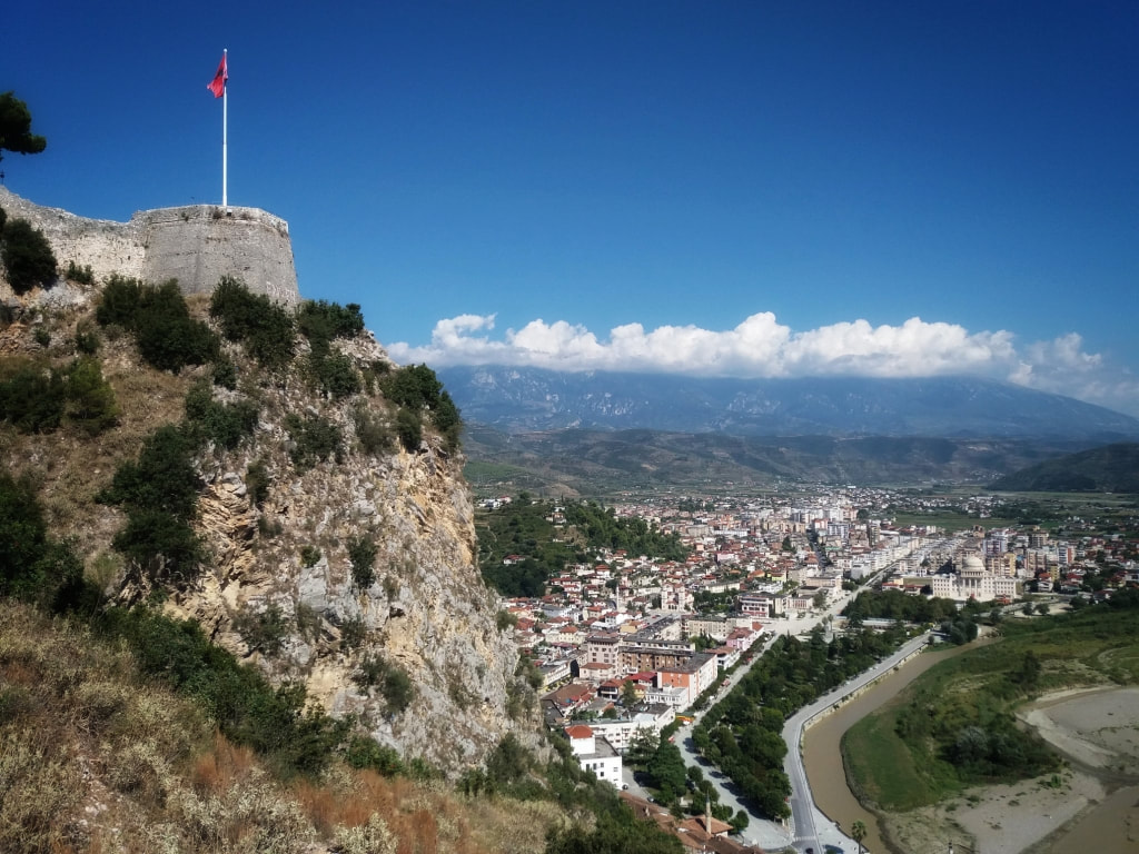 Backpacking in Berat Albania