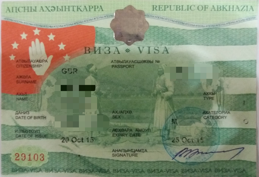 How to get a visa for Abkhazia