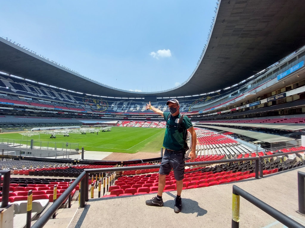 Visiting One Of The Most Famous Football Stadiums In The World: The Estadio Azteca