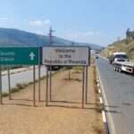 Kampala to Kigali on a Night Bus via the Gatuna Border Crossing Welcome to Rwanda sign