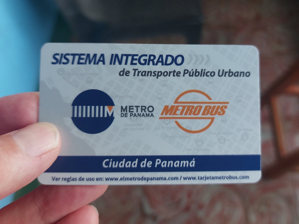 Panama City Metro card