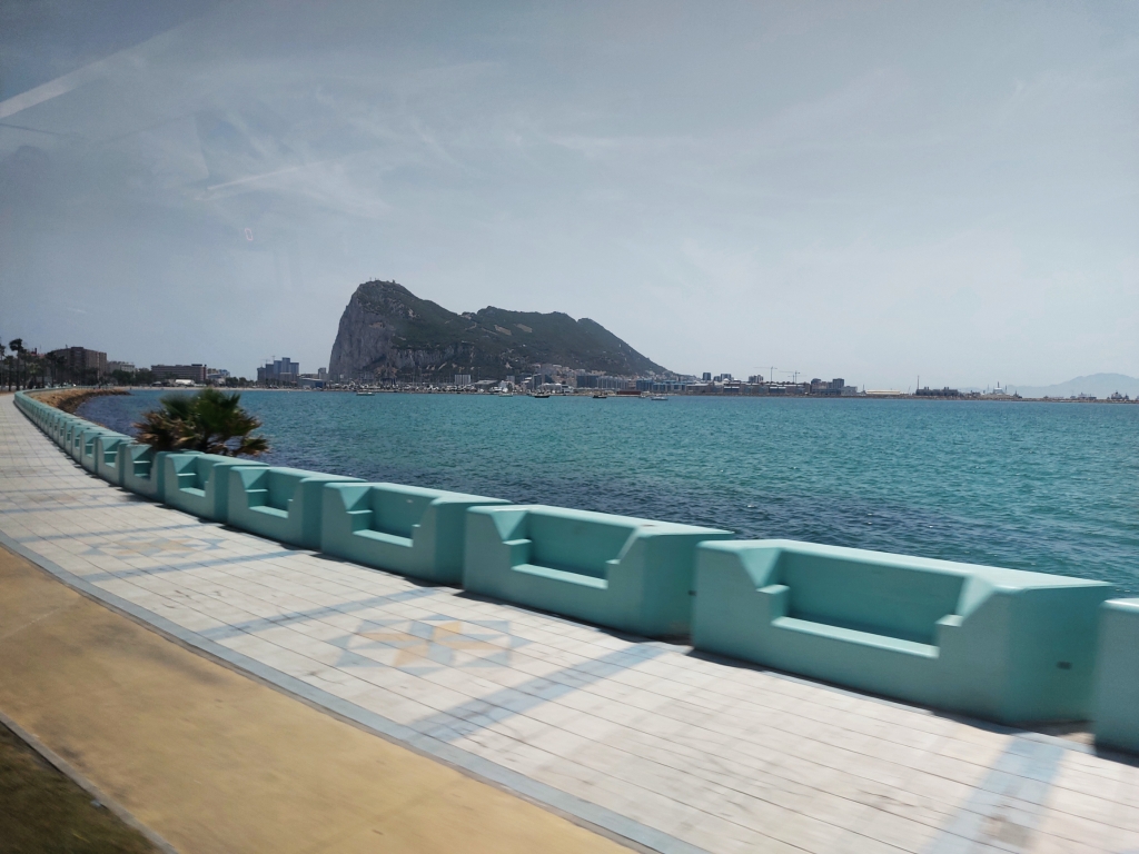 first view of the Rock of Gibraltar