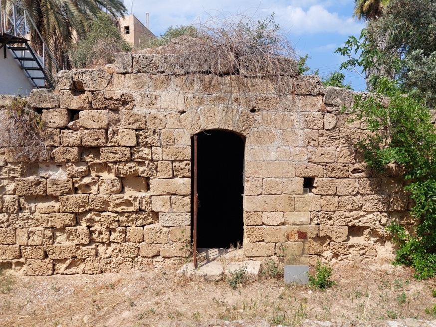 doorway to the Underground Church in Famagusta