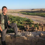 Peter Steyn, founder of GlobeRovers Magazine, talks about his Favourite 3 Countries Peter Steyn at ait benhaddou in Morocco