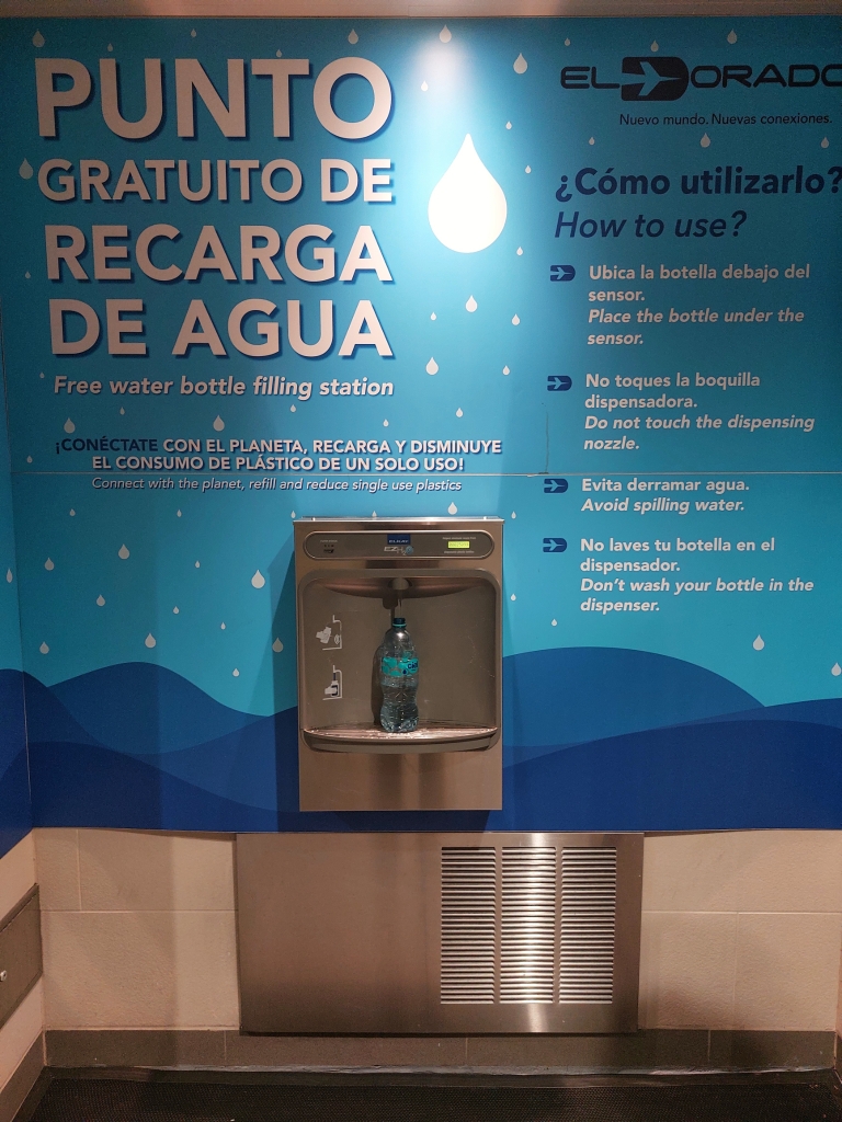 Water station Bogota airport