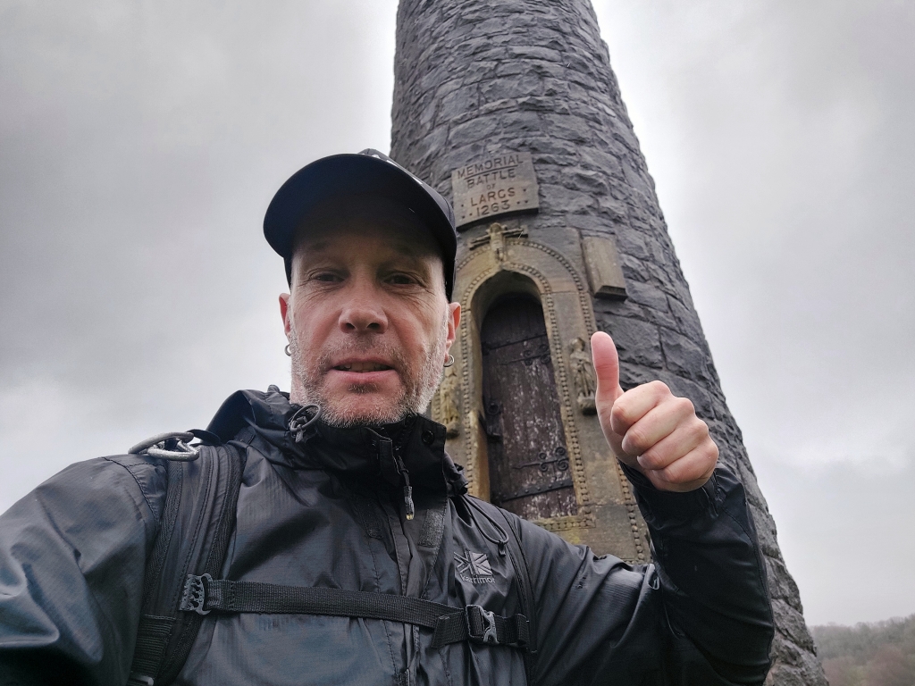 Pencil monument in Largs