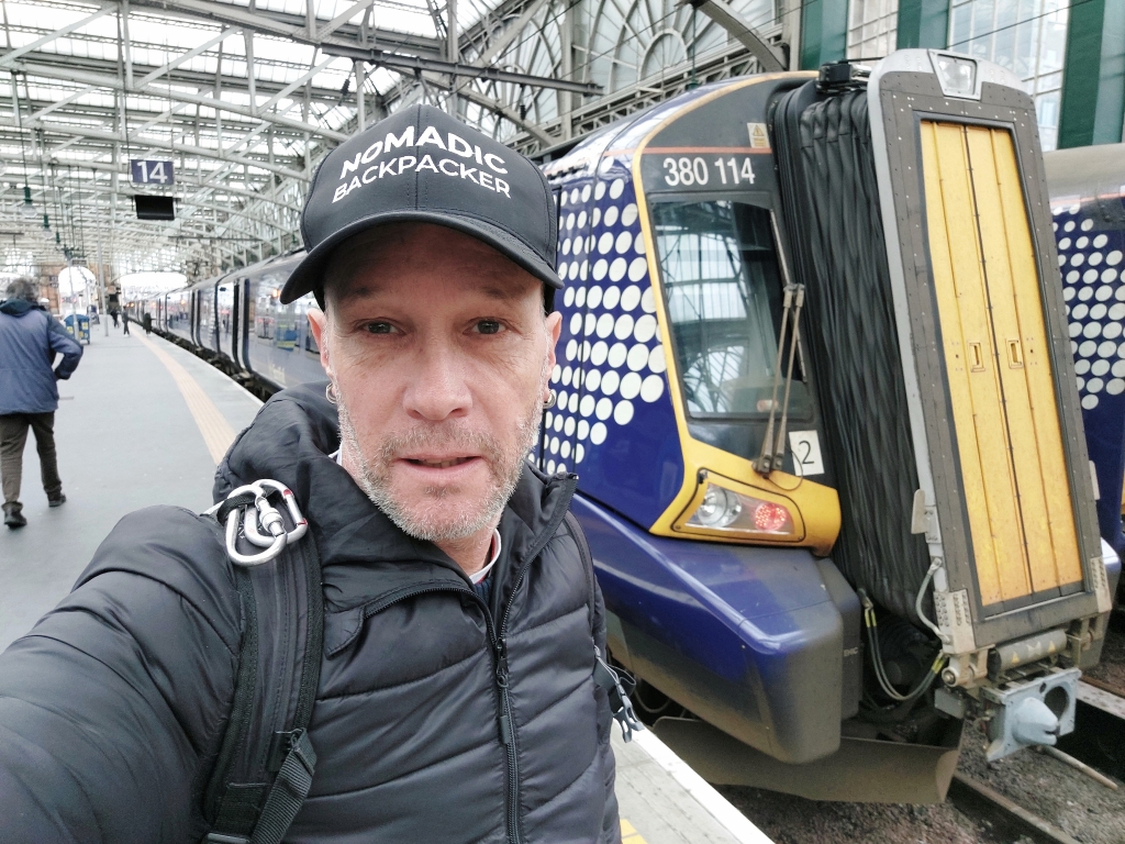 Taking the train from Glasgow Central to Largs