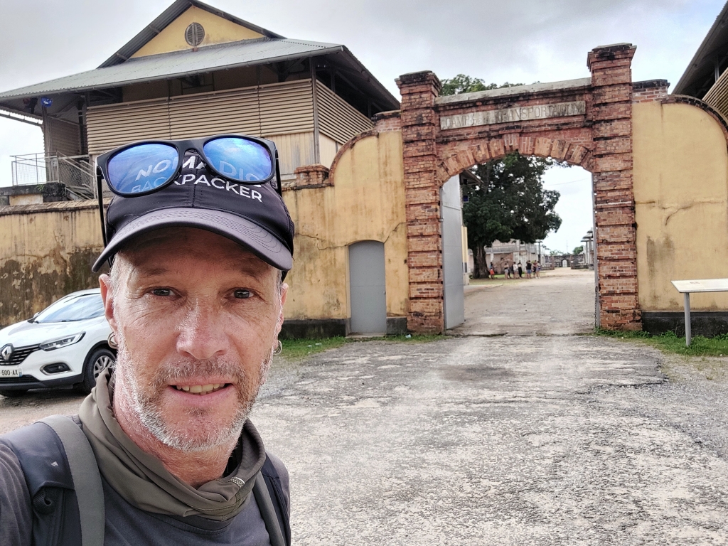 Backpacking the Transportation Camp in Saint-Laurent-du-Maroni in French Guiana