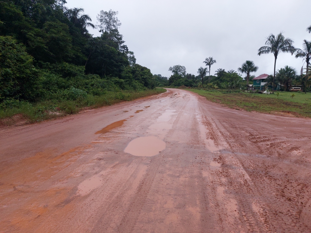 Dirt road Guyana