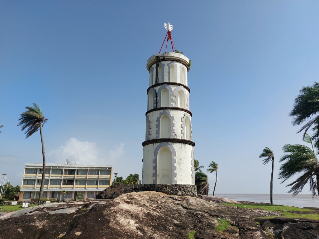 Dreyfus Tower in Kourou, French Guiana