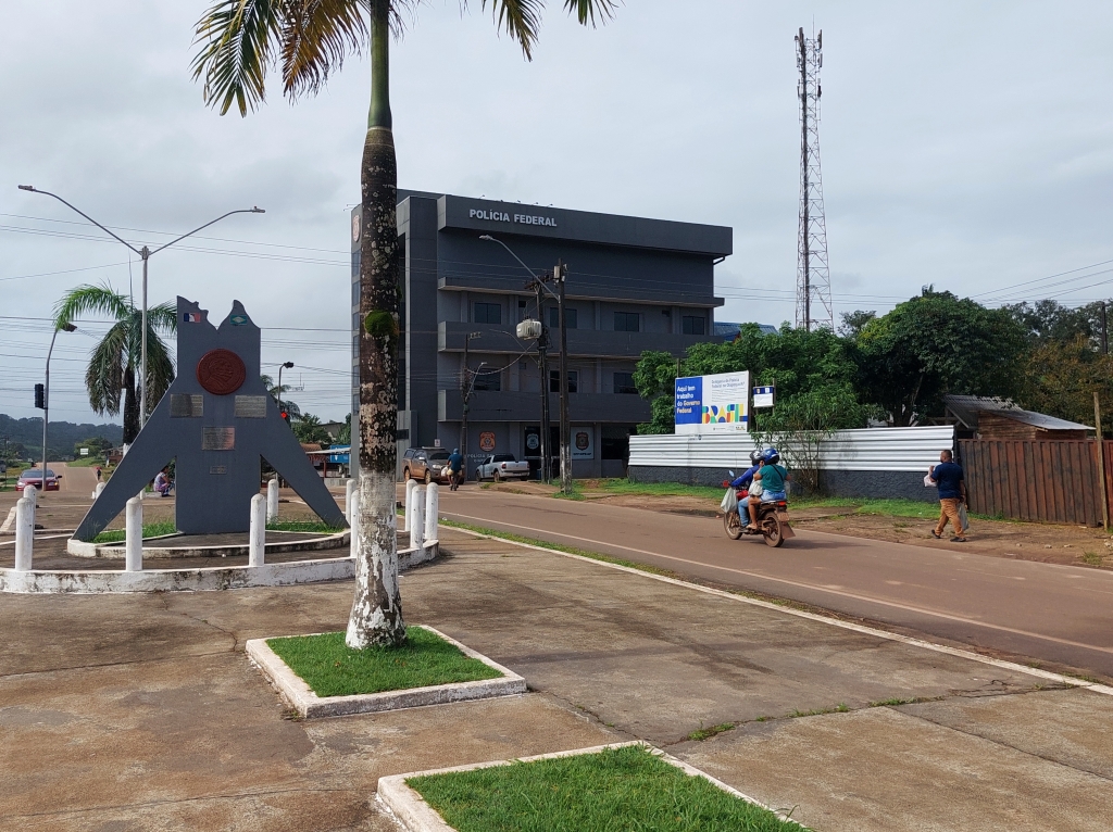 Policia Federal immigration office in Oiapoque
