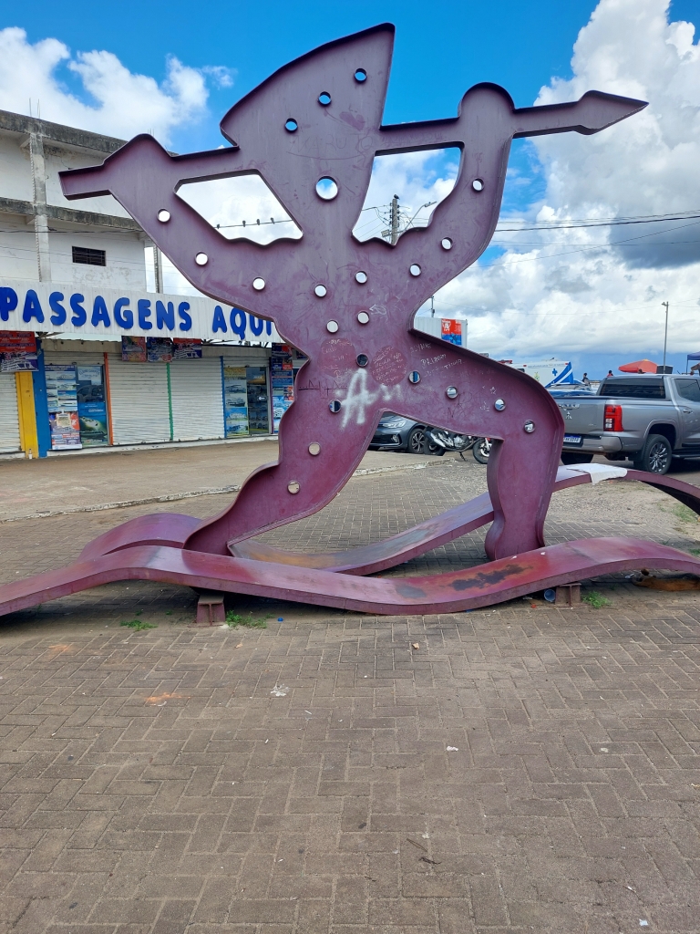 Sculpture in Manaus
