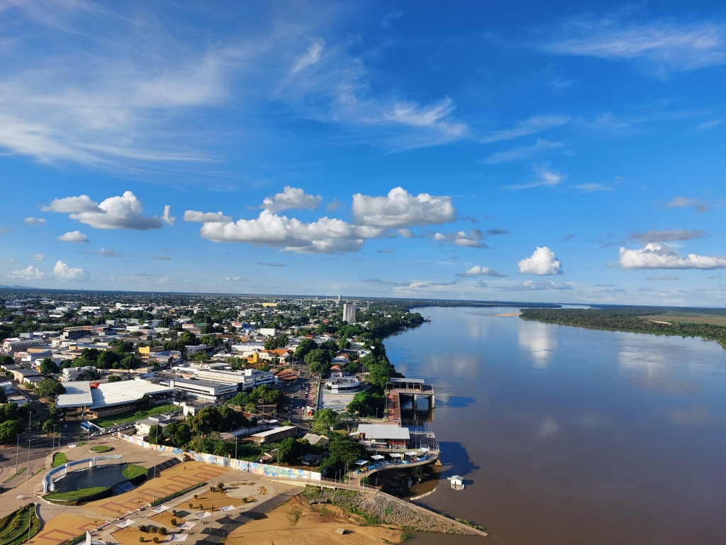 View over Boa Vista and the Branco River