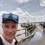 How to Travel from Georgetown to Paramaribo Overland Walking to the ferry in Moleson Creek