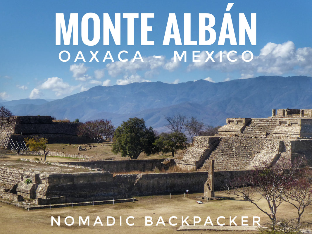 Monte Albán Archaeological Site in Oaxaca, Mexico