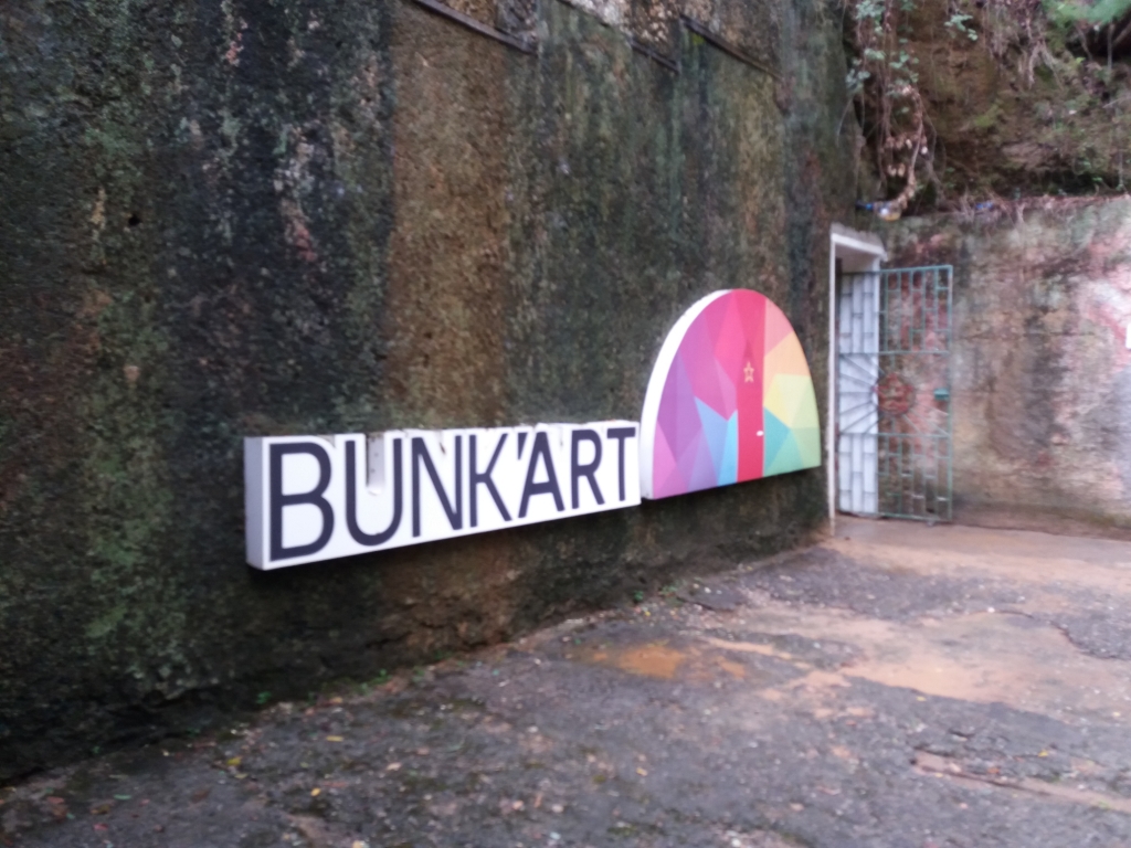 Bunk Art sign Tirana