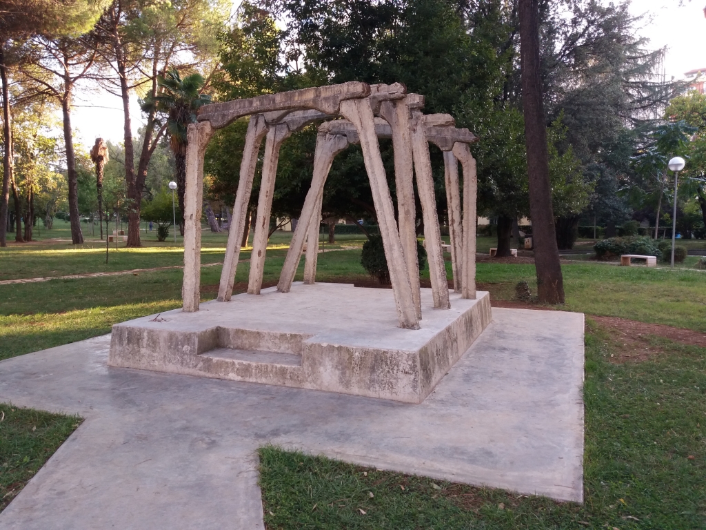 Post Block Memorial pillars